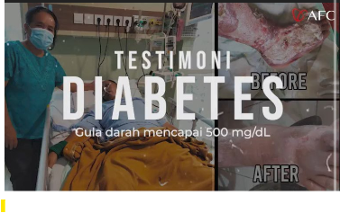 Testimoni Penderita Diabetes